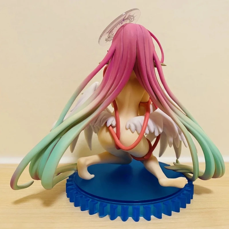 15 cm Kein Spiel Kein Leben Jibril Schließen Anzahl Kniend Anime Mädchen Abbildung Modell Statue Jungen Sammlung Desktop Dekoration Ornament spielzeug