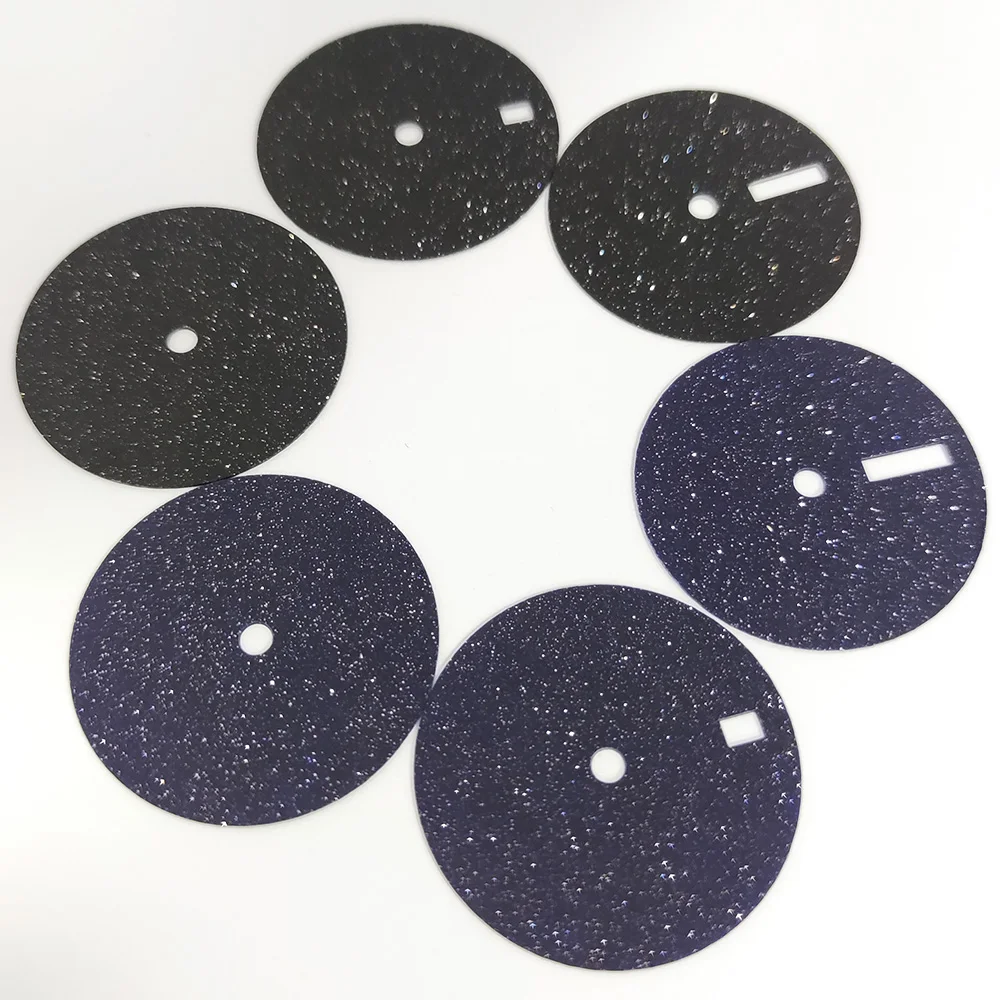 

Циферблат NH35, 28,5 мм, циферблат в стиле малахитового звездного неба, подходит для механизмов NH34, NH36, NH35, асептический циферблат, аксессуары для часов.