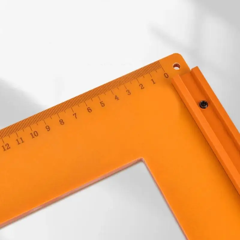 652F Industrial Square Right Angled Template Tool With Anti Drop Corners Suitable For Architects And Craftsmenship Projects