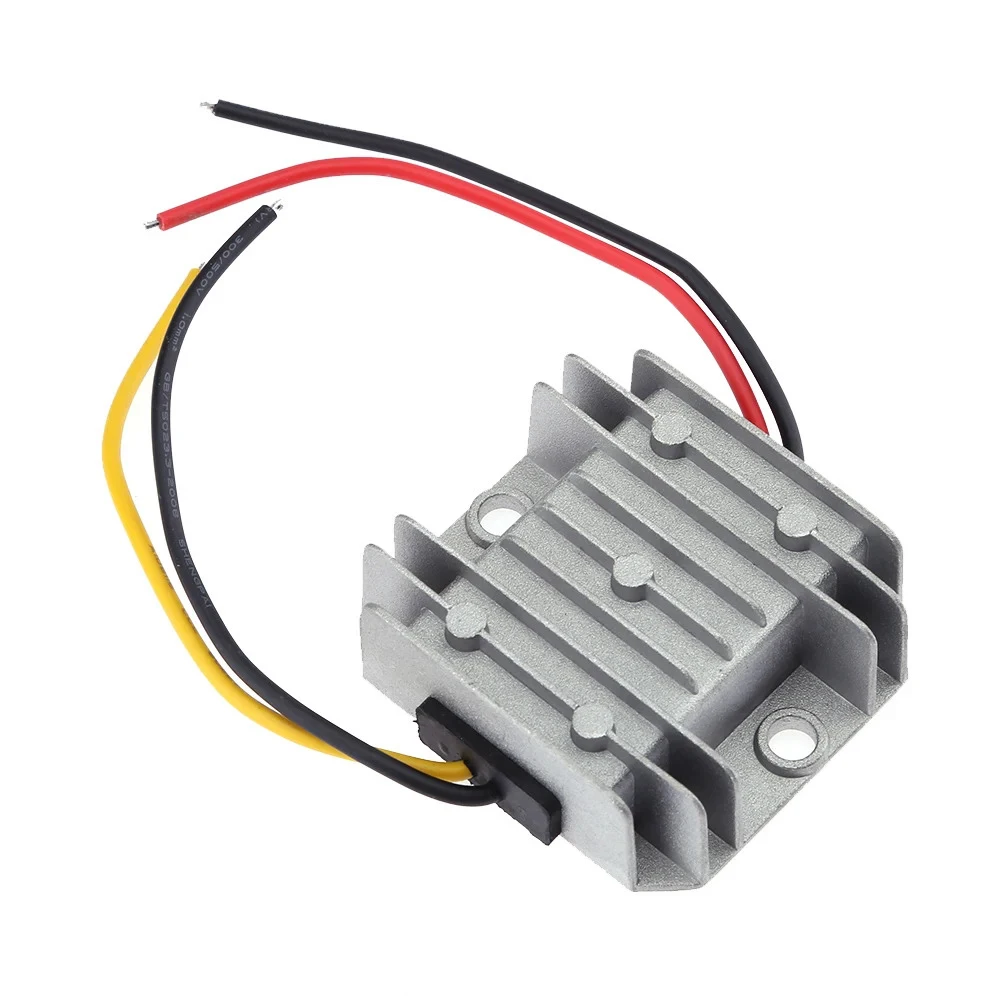 12V 3A 36W DC-DC Converter Accepting 17-72V Input Voltage for Scooters Golf Carts Trucks Marine and Industrial Applications