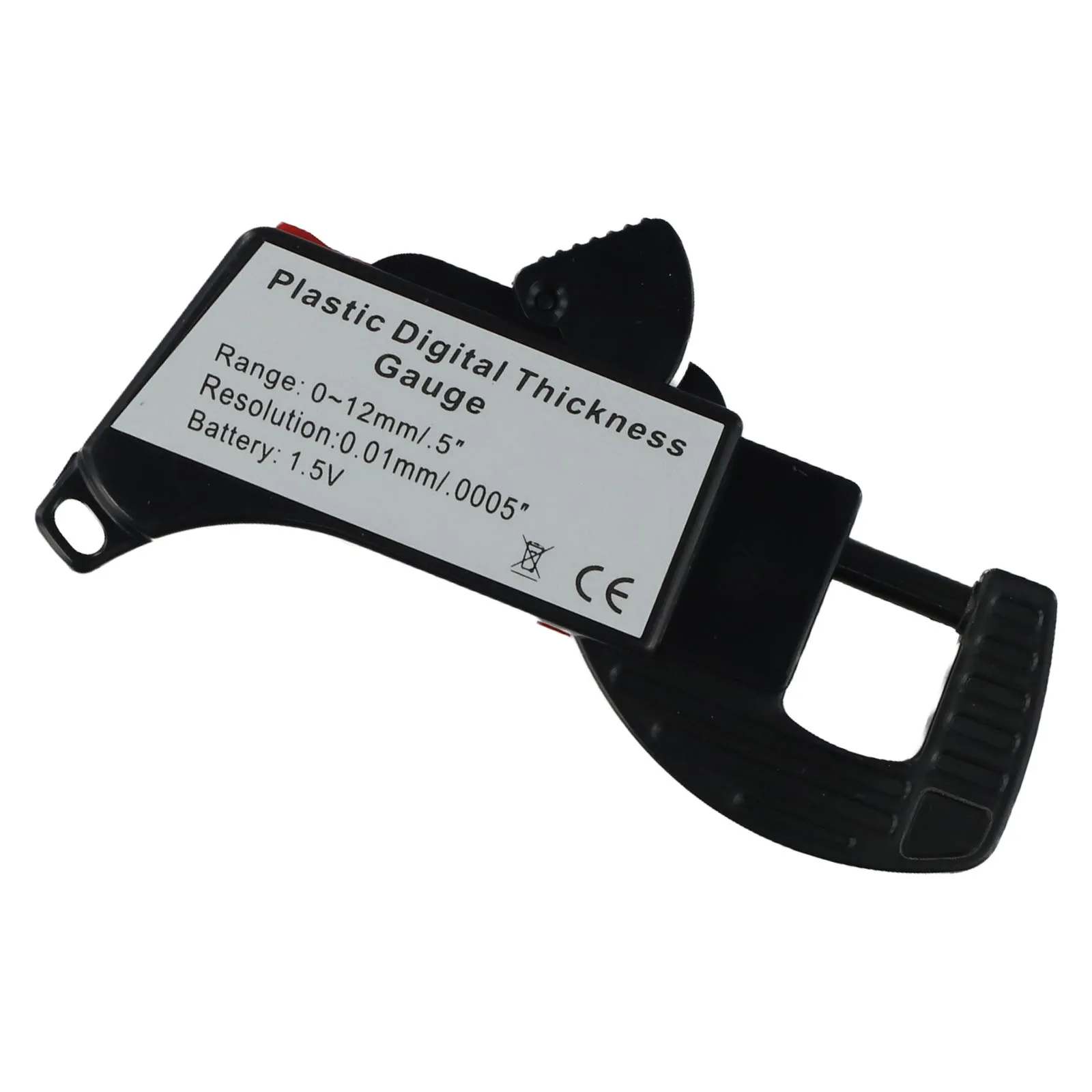 Caliper Tester Digital Thickness Gauge Measuring Insulation Accuracy 0.1mm Measurement Range 0-12mm For Paper For Jewelry