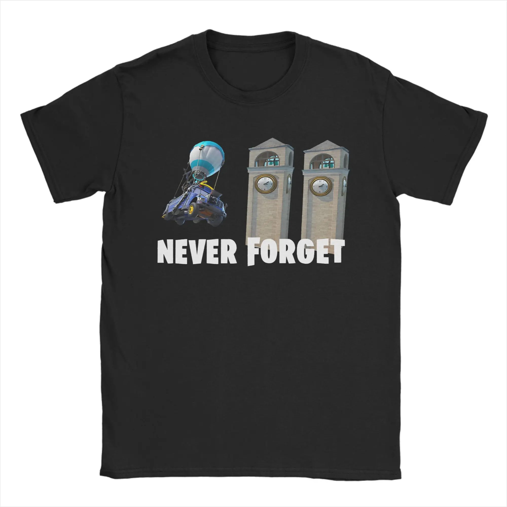 

Never Forget 911 T-Shirt for Men 911 Anniversary Fashion Pure Cotton Tees Round Neck Short Sleeve T Shirt Gift Clothing
