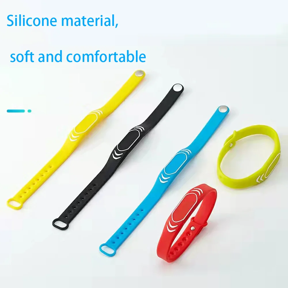 3/5PCS T5577 Rewritable Adjustable Wristband RFID Smart Chip Bracelet 125MHZ Clone ID Token Tag Waterproof Changeable Badge