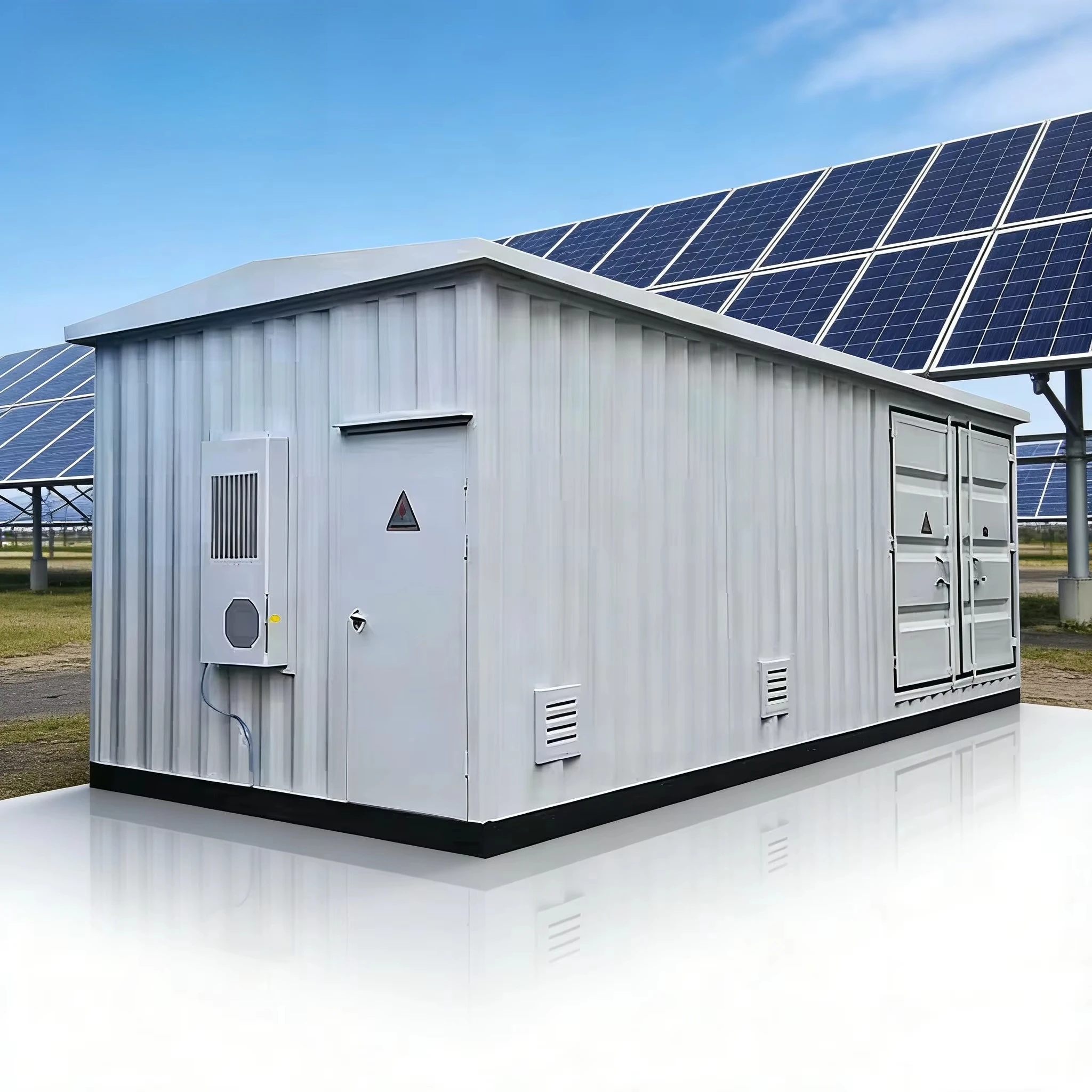 Oem BESS Lithium Battery Storage Container 100Kwh 200Kwh 500Kw 1MW Solar Energy Storage System for Industrial Use