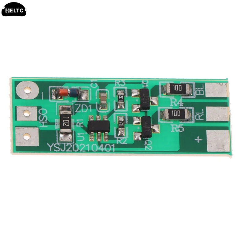 3-12V Flashing LED Light Module Red Blue Two-color Pair Flashing Suitable For Car Model Bicycle Electric Vehicle Safety Light