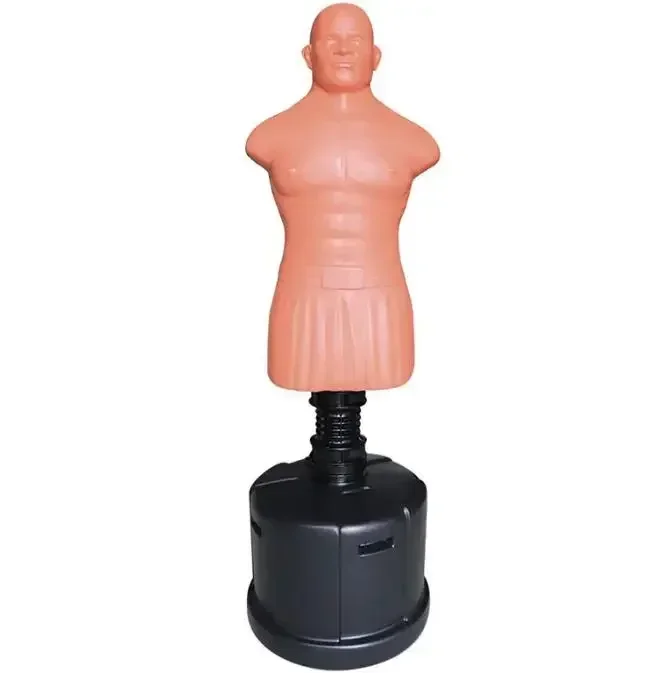 Human shaped free stand up boxing punching bag man dummy boxing  sand bag