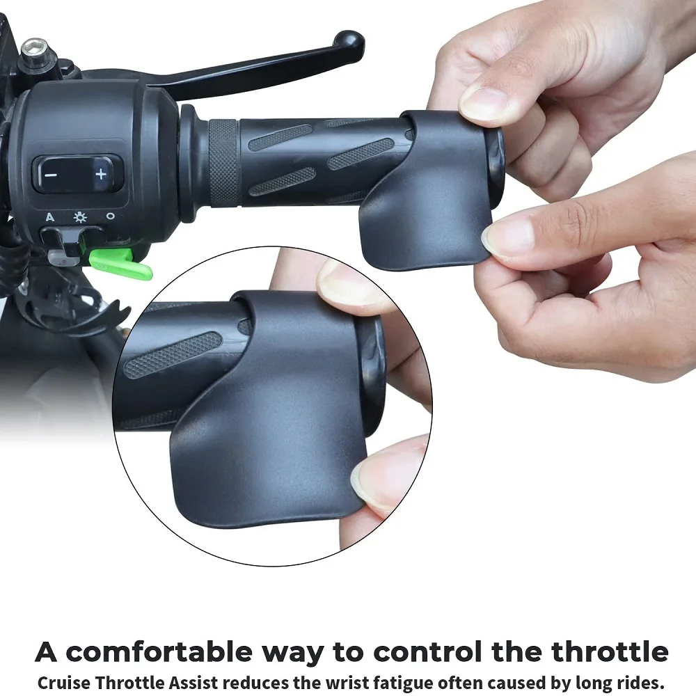 Motorcycle Universal Handlebar Grips Throttle Assist Clamp Booster Cruise Aid Control For Harley Honda Suzuki Ducati Indian KTM