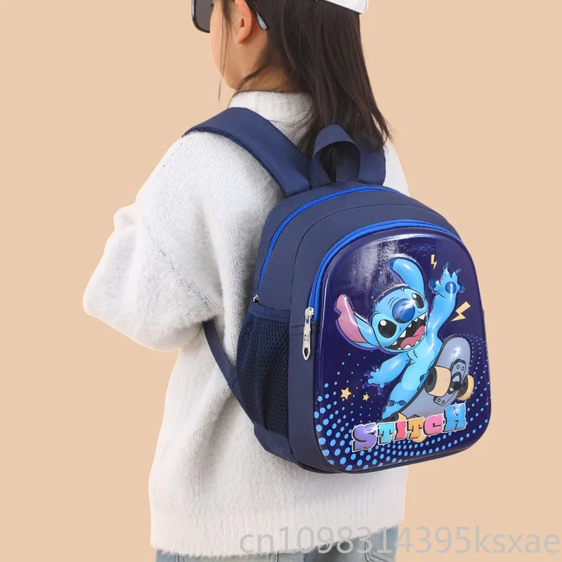 Disney Stitch Kids Backpack Preschool Kindergarten Boys Girls Lightweight School Bag Ergonomic Spinal Support