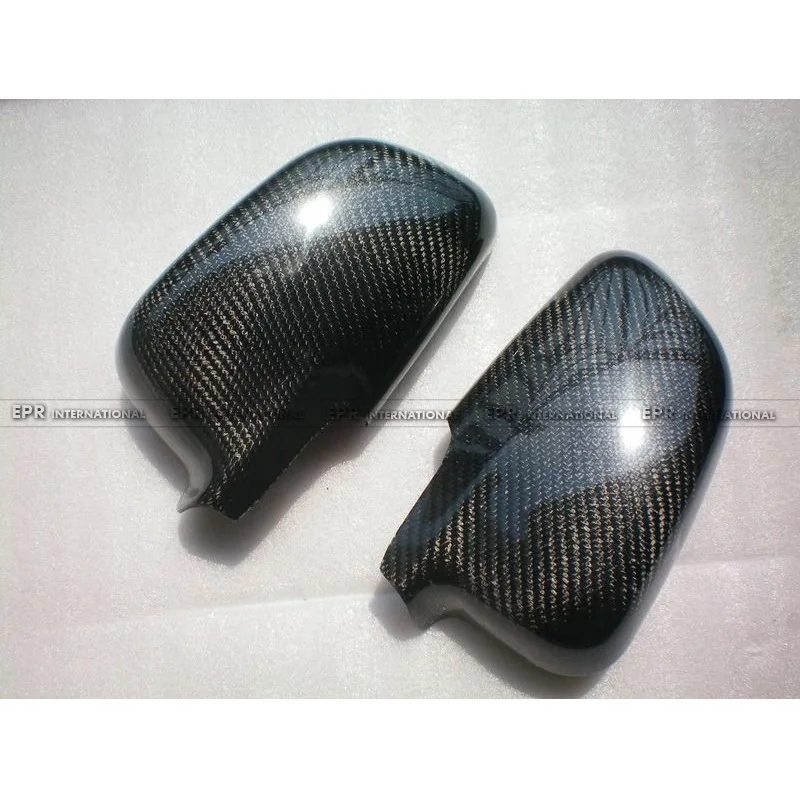 SAAR adecuado para Mitsubishi Evolution 7 8 9 cubierta de espejo retrovisor de fibra de carbono modificado pegatina de espejo retrovisor complemento de carcasa