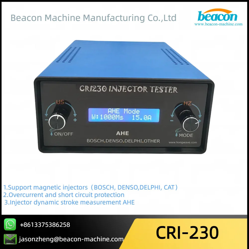 

Promotion New!diesel common rail injector tester with dynamic AHE test function CRI220 CRI230,electromagnetic injector driver