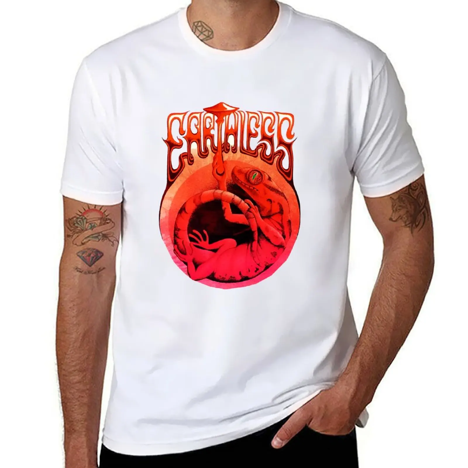 

Earthless T-Shirt cotton t shirts high quality cotton t shirts man 100% T-Shirt