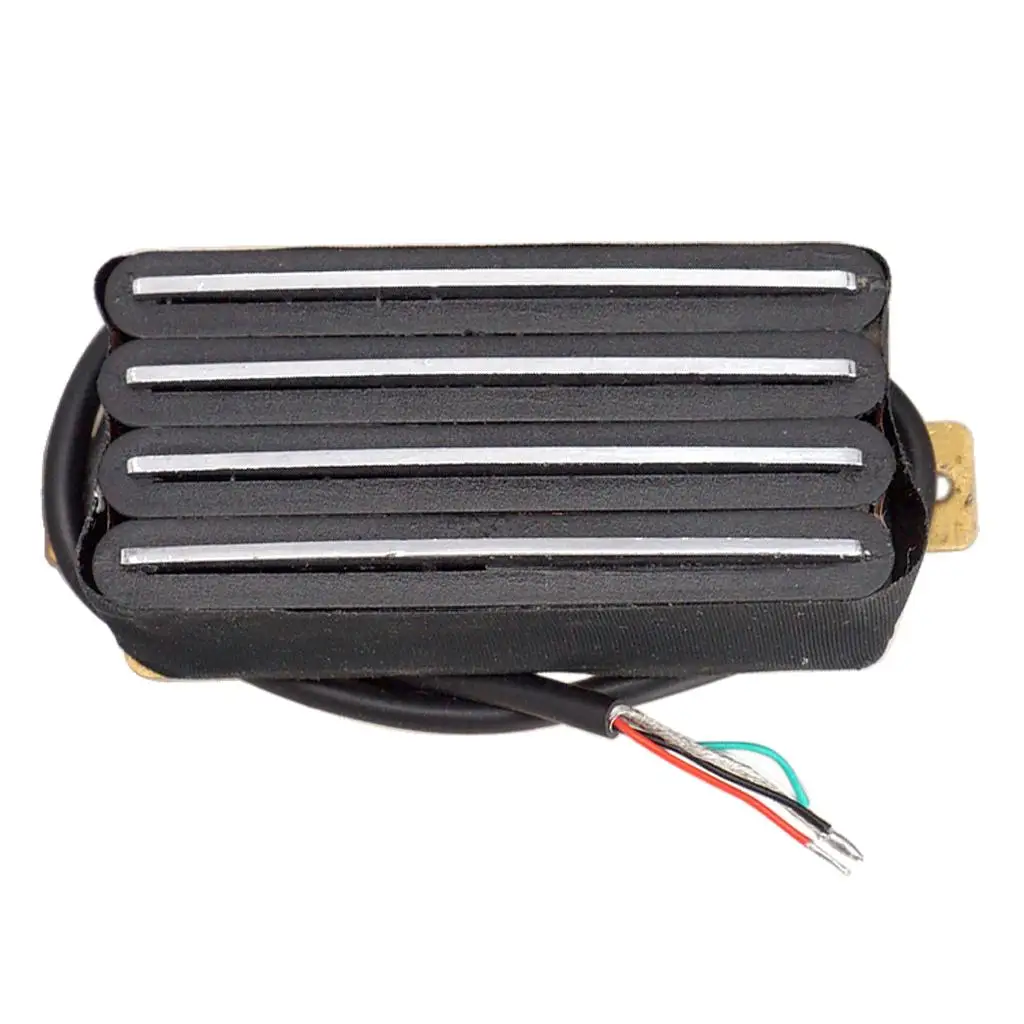 

Запчасти и аксессуары для электрогитар: Двойной звукосниматель Humbucker в стиле Hot Rail для модификаций гитар с высокой мощностью