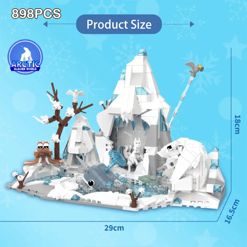 Animali Serie Eco Building Blocks MOC Assemblaggio tecnico creativo Piccole particelle Mattoni Kit Ornamenti per la casa fai da te Regali # T3