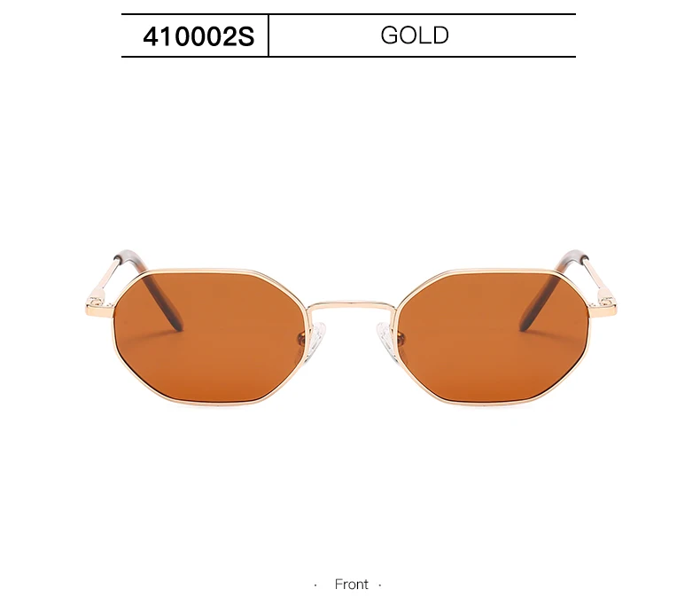 Zenottic retro kleine polygon polarisierte sonnenbrille frauen metall uv400 sonnenbrille männer blend freie uv400 brille treiben brillen – Detail 17