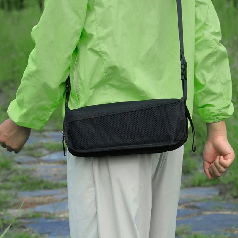 Outdoor Freizeit Camping Wandern Klapphocker im Schultertaschen-Stil Tragbare Hocker mit Aufbewahrungstasche Leicht zu Verstauen für Öffentlichen Verkehr – Detail 12