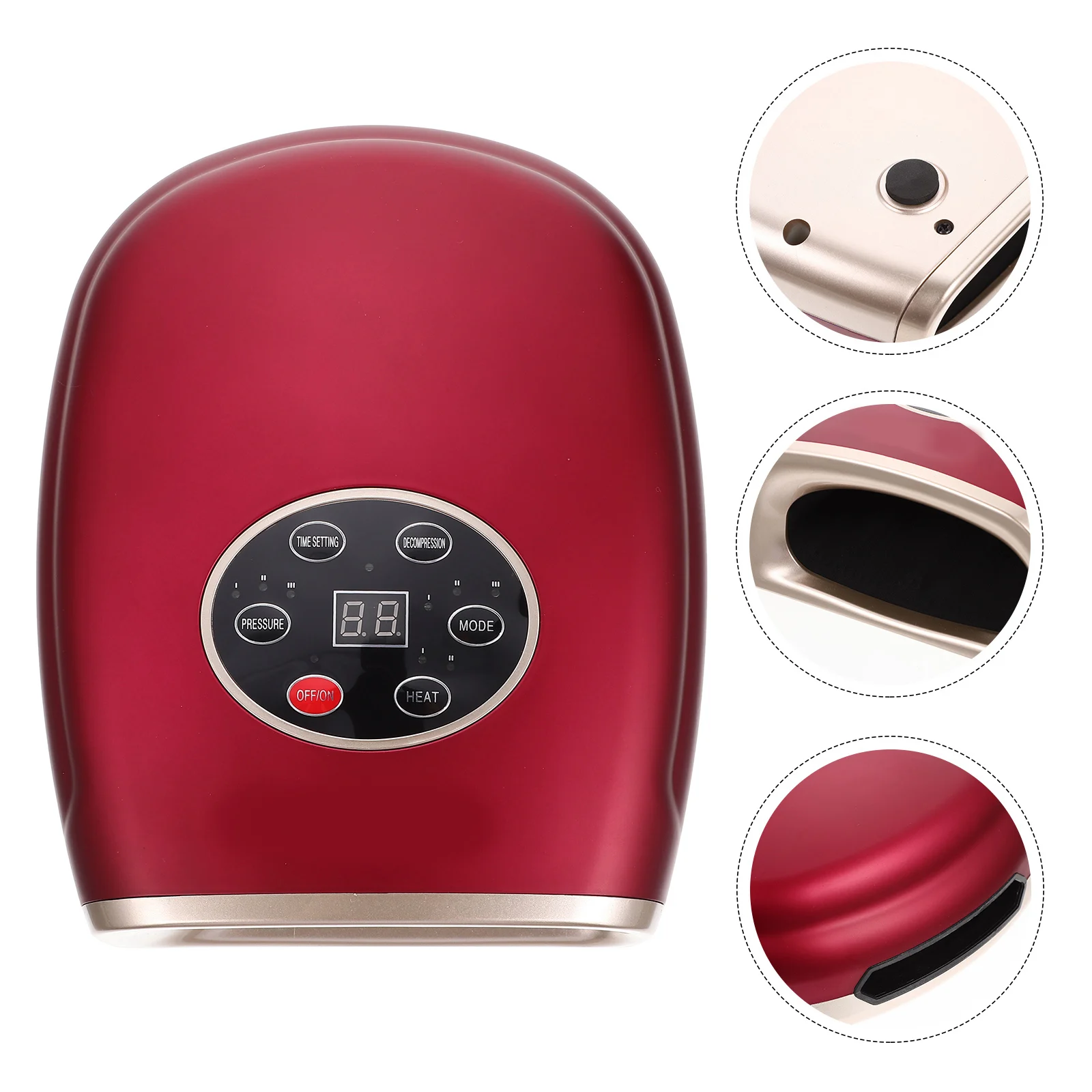 

1 set Electric Hand Massager for Palm Hand Joint Multi-Mode Portable Massaging Tool Durable Household Handheld Equipment