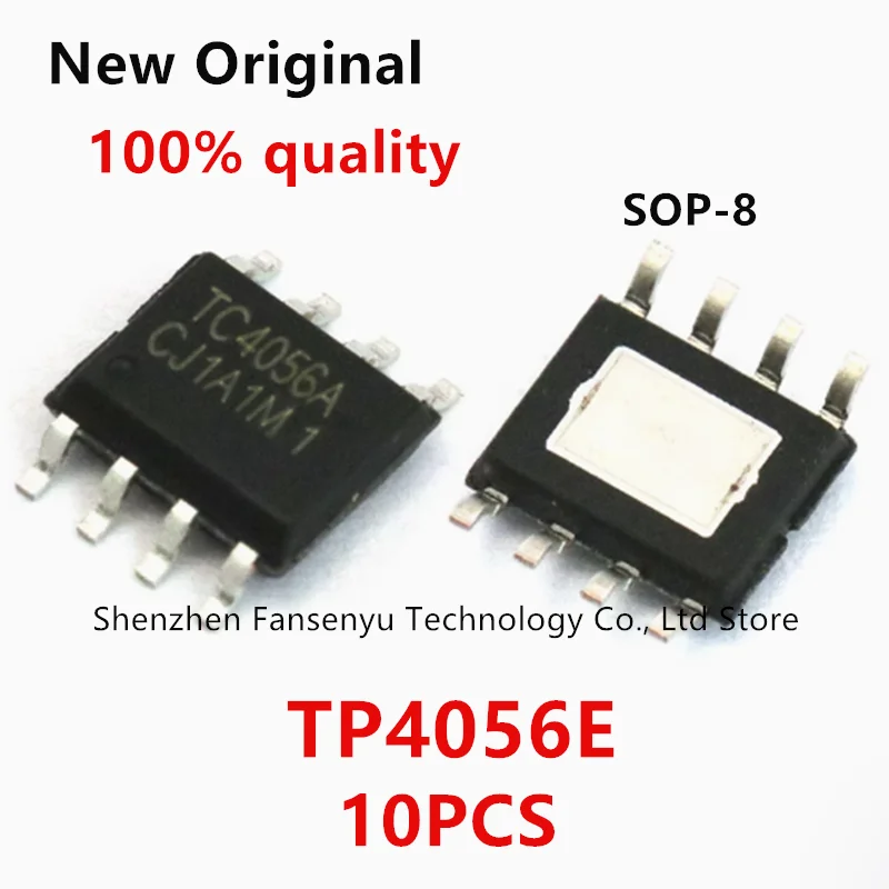 

(10piece)100% New TP4056E TP4056 4056E sop8