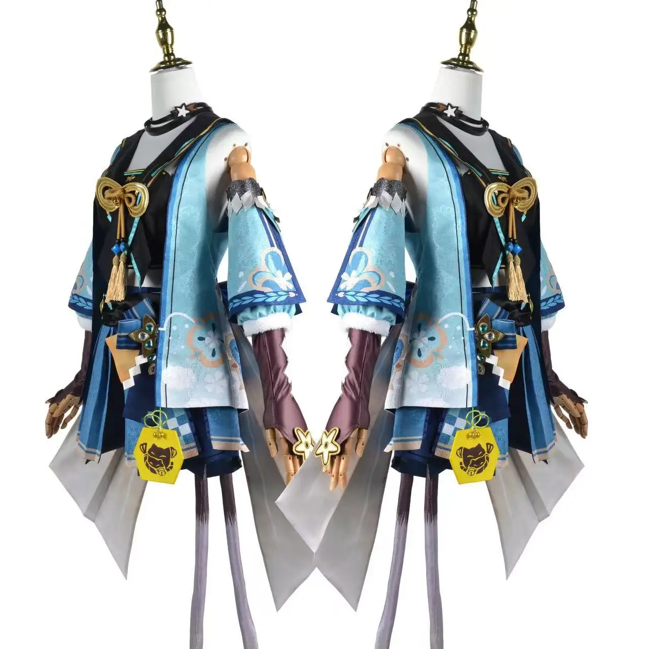 Disfraz de Genshin Impact Daowife, ropa de Cosplay Qi Liangliang, tirador de hierba, novedad