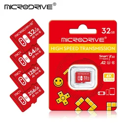 Tarjeta TF de 256GB para Nintendo Switch/Switch OLED tarjeta Micro Sd para almacenamiento de juegos de teléfono móvil U3 de alta velocidad