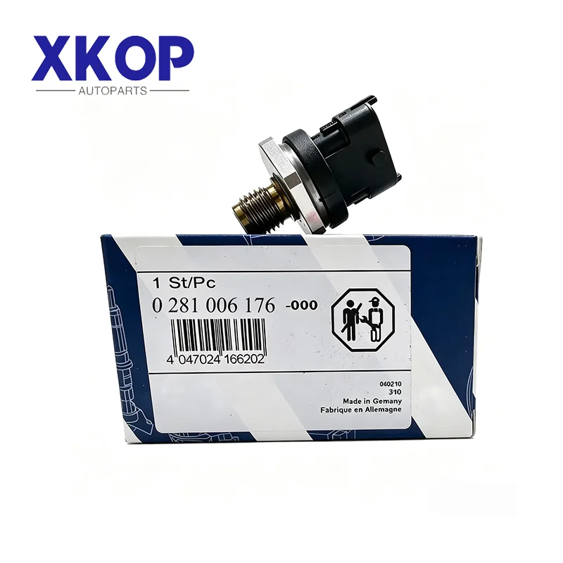 In Stock 0281006176 0281006326 Fuel Rail Pressure Sensor For Cumminss Isf 2.8 DEUTZZ GAZZ FORDD F-SERIES AGRALE MARRUA  J-ACT140