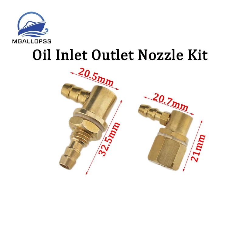 1PC L Type Water Nipples Fuel Nozzles 90 Degree Nozzle Tank Metal Accessories Oil Inlet Outlet Nozzle Kit for RC Aircraft Boat