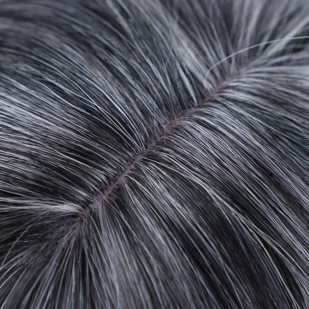 طويل الأوسط فراق بيروكات صناعية للنساء 26 بوصة متموجة الاصطناعية خصلات الشعر المستعار مع الانفجارات مقاومة للحرارة مزيج اللون الشعر الاصطناعية