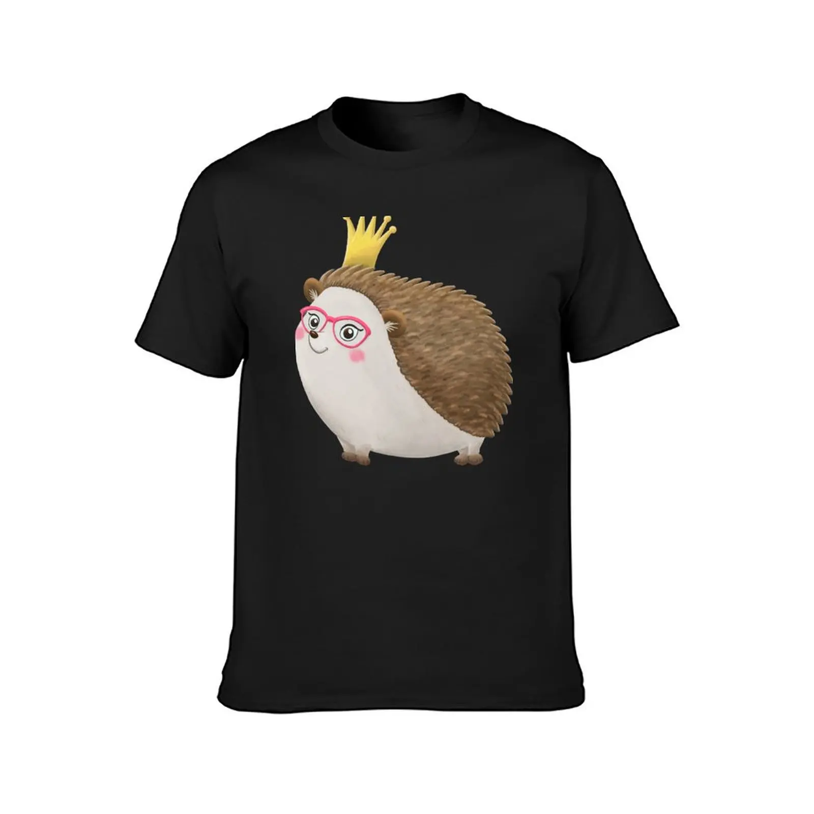 Queen Hedgie (no background version) T-Shirt customs design your own summer tops men clothes