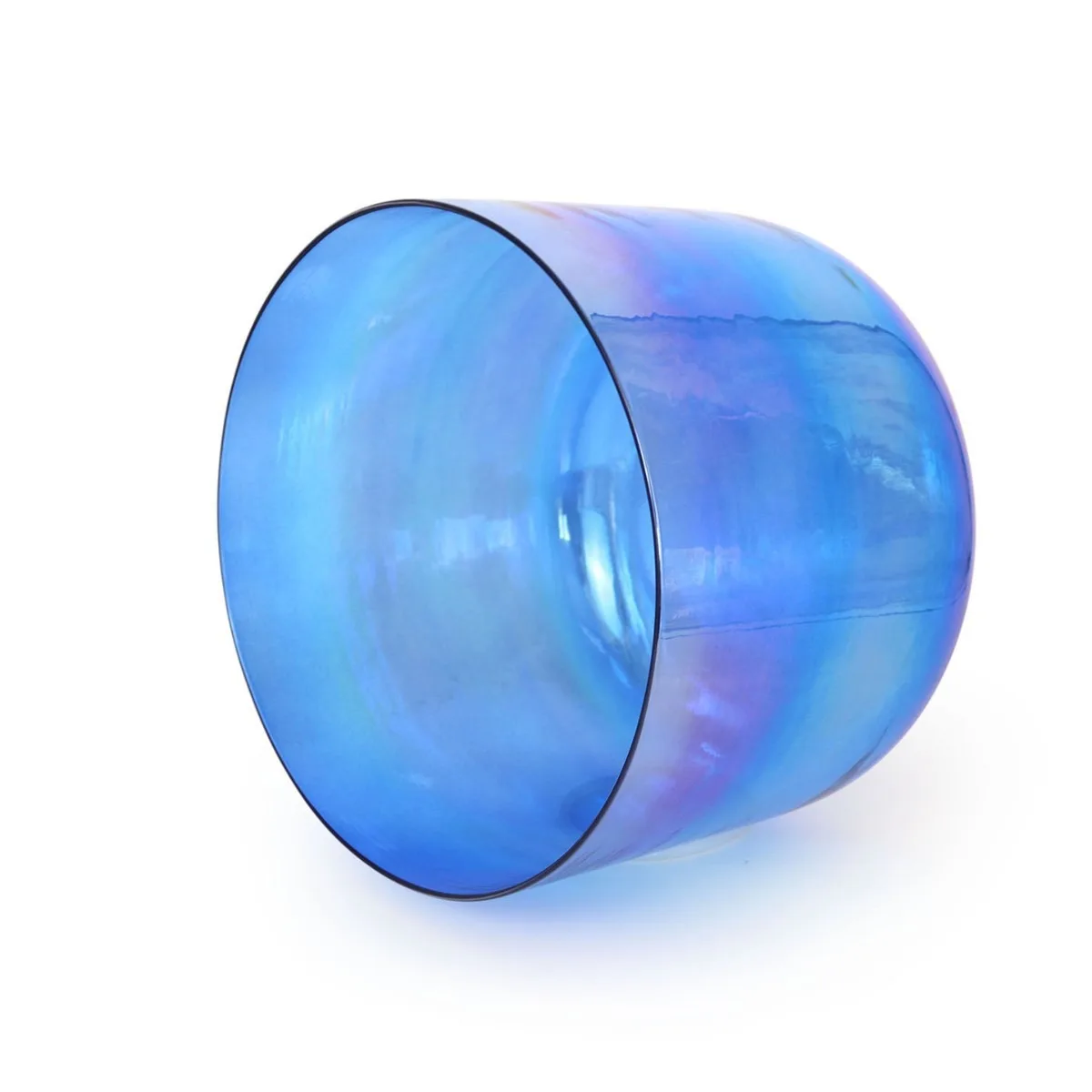 الأزرق الملكي كريستال الصوت شفاء جرس الموسيقى اليوغا شفاء جرس الموسيقى التأمل الإجهاد الإغاثة قرع أداة الموسيقى القوس #4