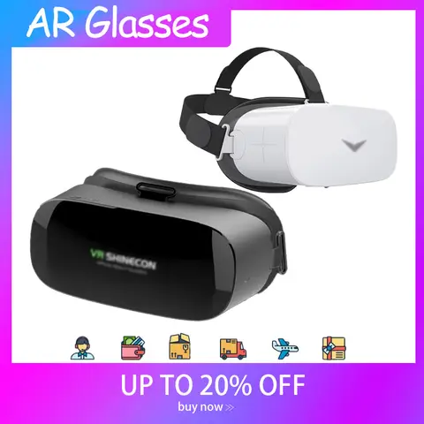 100% Original SC Ai06 2G+16G Smart AR Glasses Augmented Reality 2K HD Screen Support WIFI Bluetooth Operating System VR Glasses