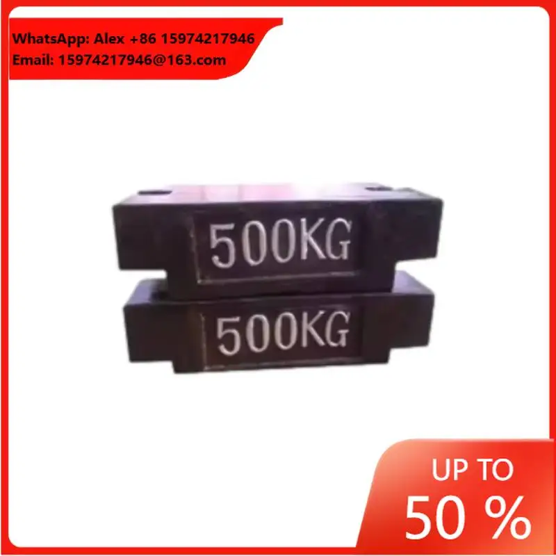 High Quality 500kg 1ton M1 M2 Class Cast Iron Test Weights Elevator Counter Weights Weighing Scale
