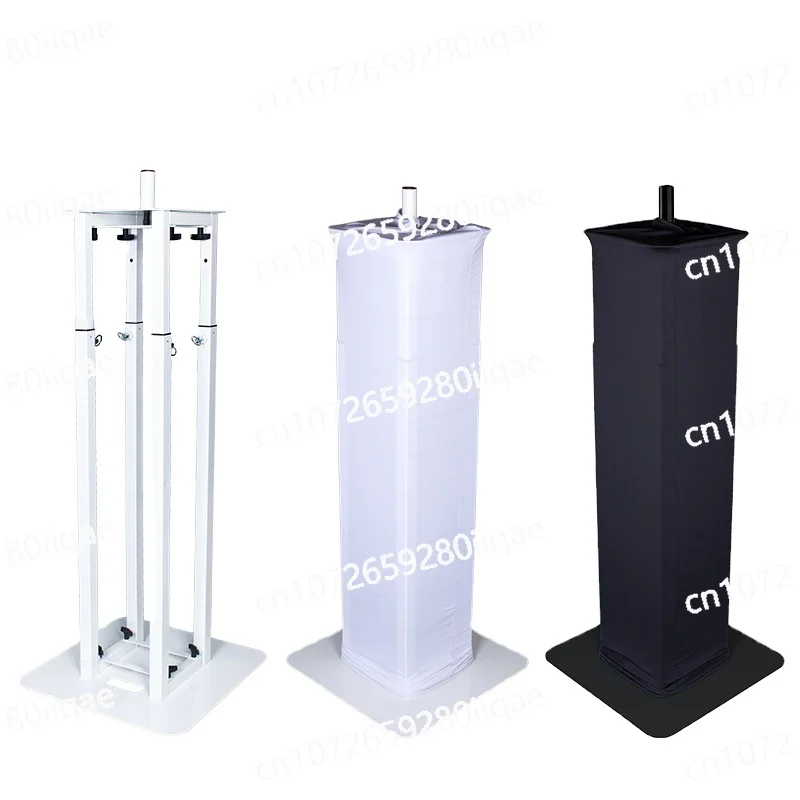 Stage DJ White and Black Scrim Lighting Truss Stand with Carry Bag for Live Show Dj Booth Truss Dj