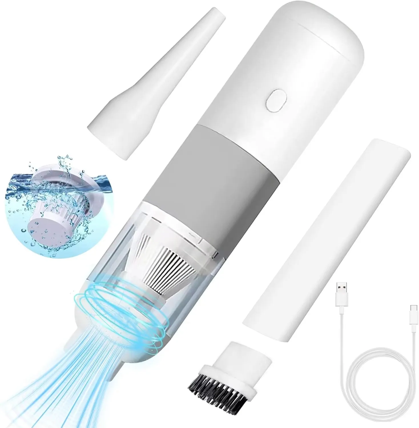 

Handheld Vacuum Portable Auto Vacuum Cleaner Mini Wireless Car Vacuum Cleaner Dust Buster Rechargeable for Car Home Office