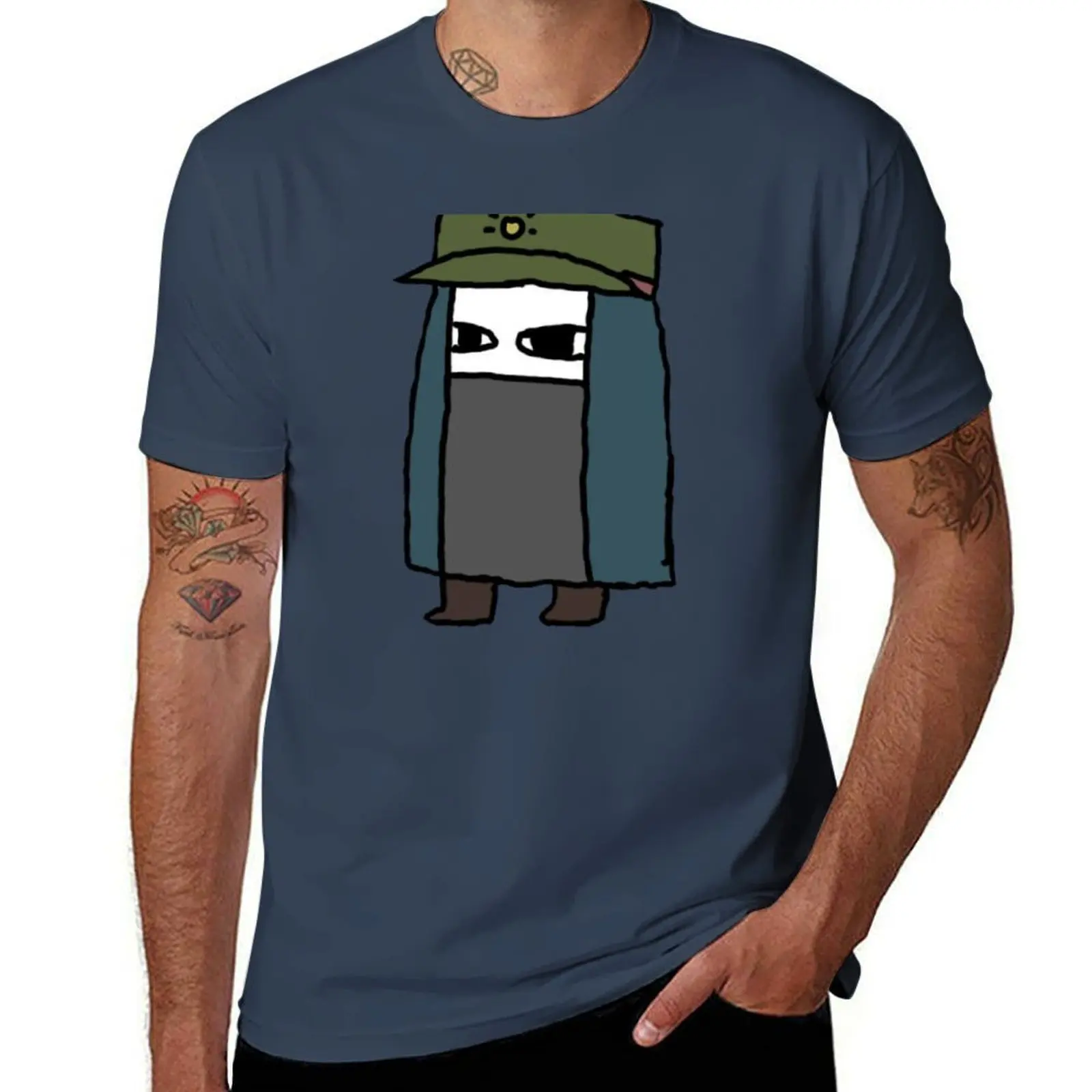 

Korekiyo Shinguji poorly drawn as Kork T-Shirt No Iron Casual Short Sleeve Top
