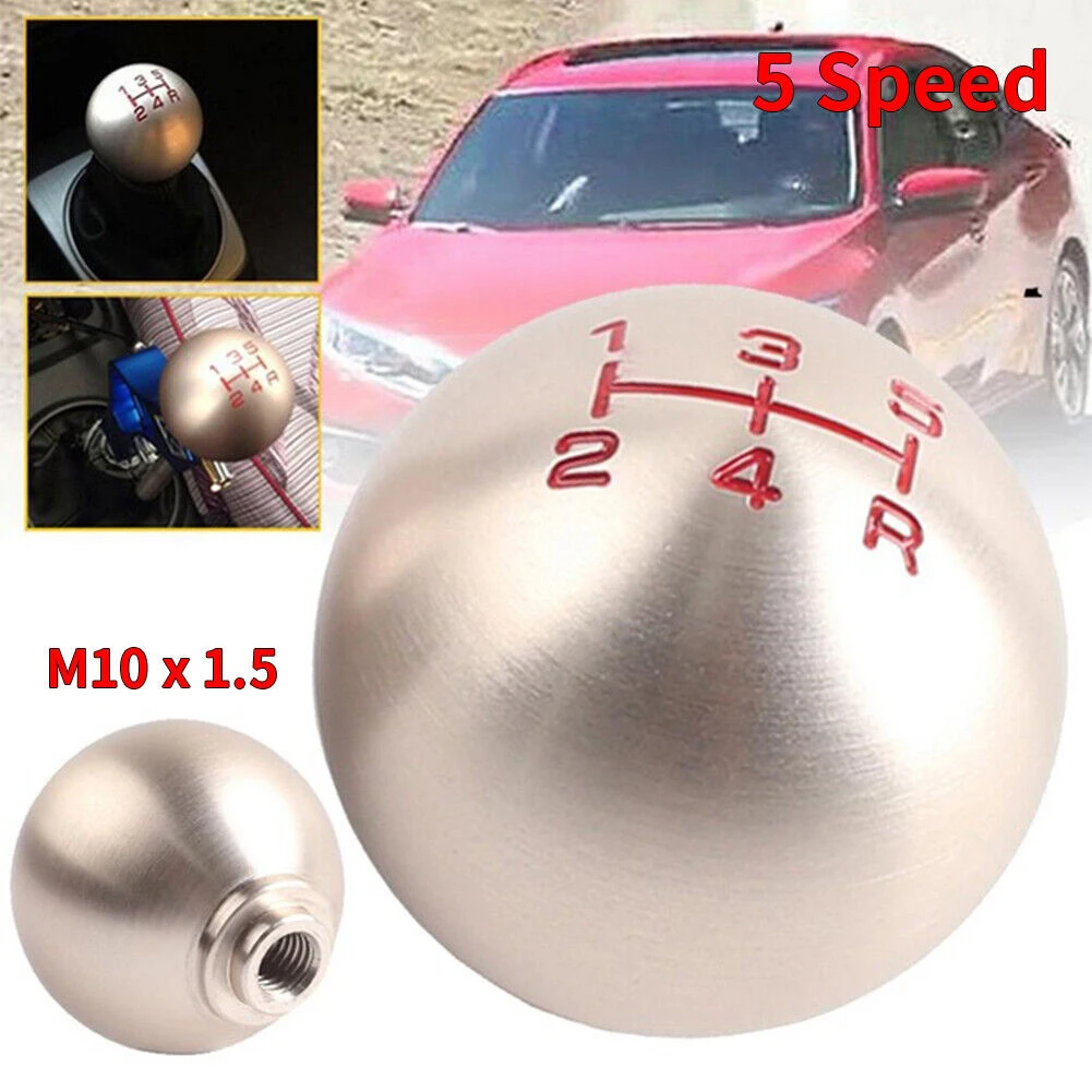

R Type 5 Speed Shift Knob for Honda For Acura For Civic with M10x1.5 Thread Easy Replacement for Factory Shifter