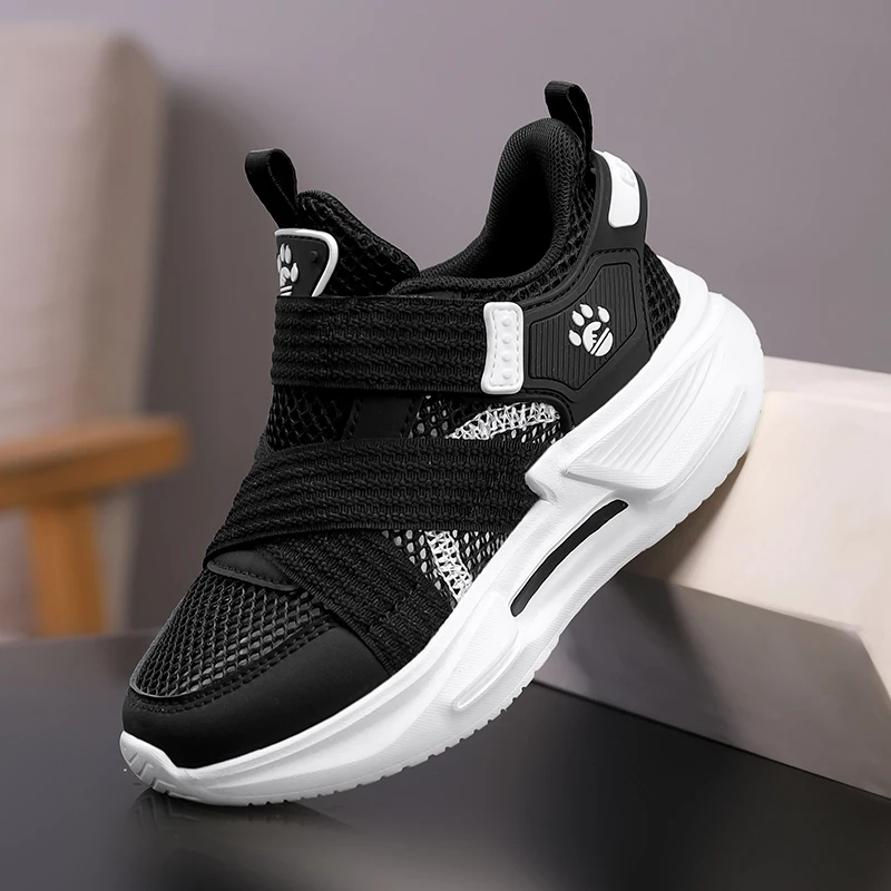 

Повседневная детская обувь, летние дышащие сетчатые кроссовки для детей, легкие слипоны, спортивная обувь для бега и ходьбы для мальчиков и девочек