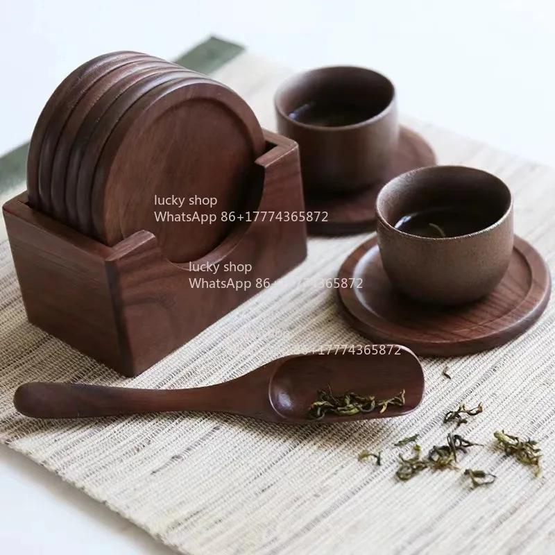 

Round Coffee Pad Set, Complete Set of Tea Cup Pads, 6 Pieces Per Set