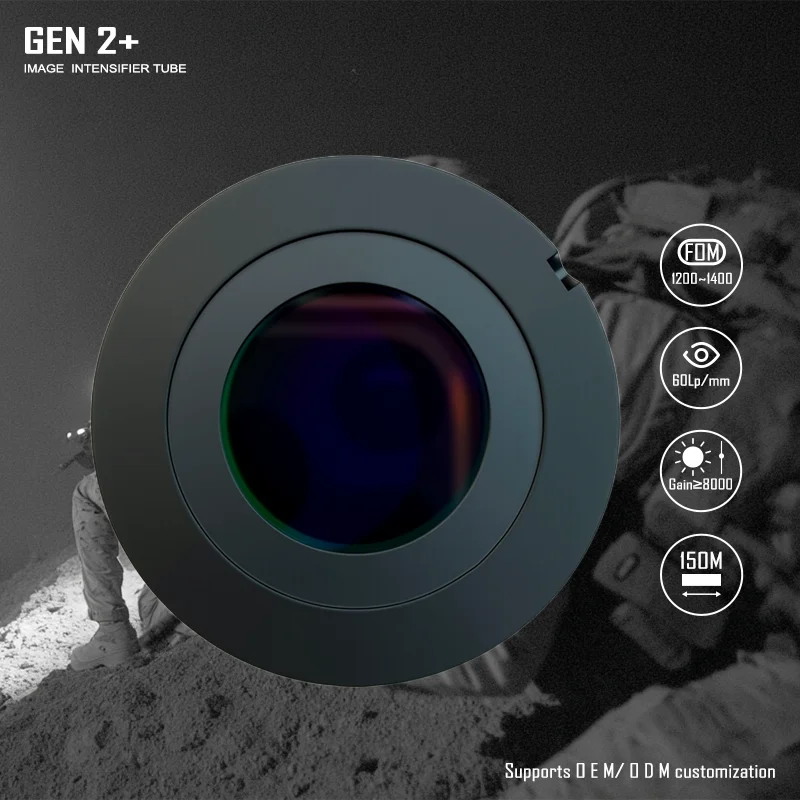 QCNV MX10160 GEN2+ FOM1200 to 1400 White P45 Nonautogate Image Intensifier Tube for PVS14/ PVS31/GPNVG18 Night Vision Goggles - view 2