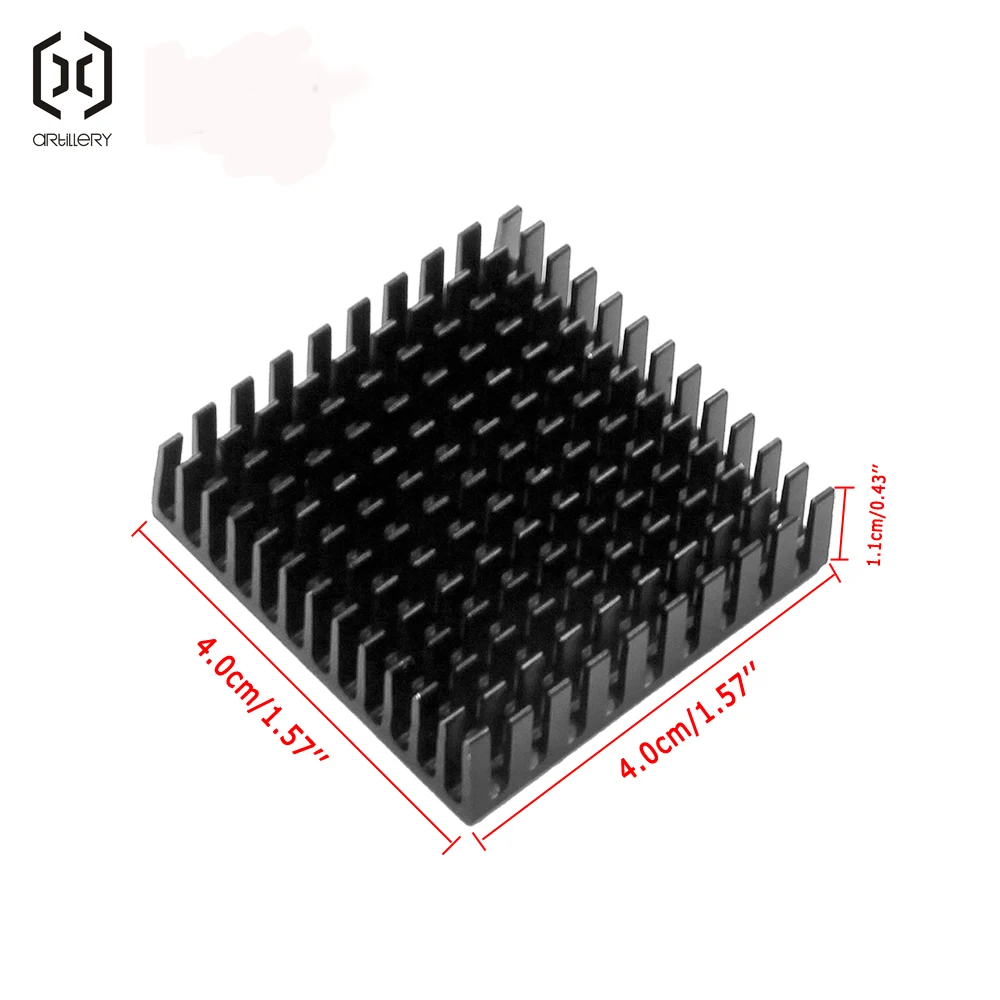 Para Artillery Sidewinder X1 y Genius 2019 v3 versión 3D Impresora E3D Radiador