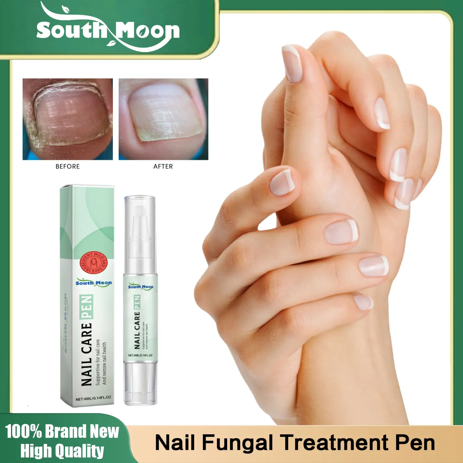 

nail fungus treatment pen anti infection paronychia onychomycosis painless removal thicken damaged nail restore healthy toenails