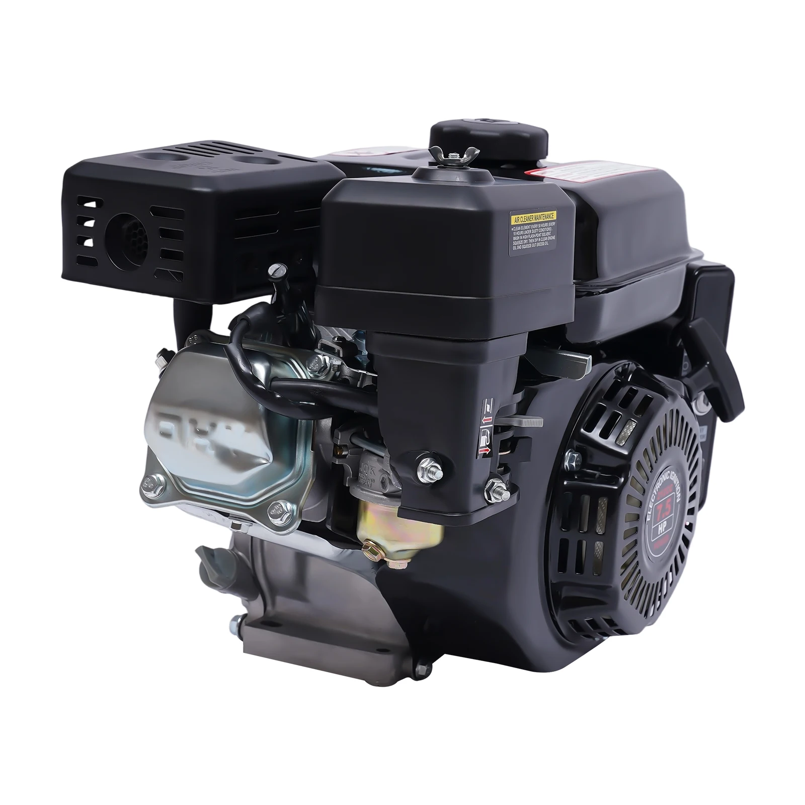 4 Strokes 212cc 7.5HP Gas Engine with Electric Start Upgrade Version For Go Kart Pressure Washers Log Splitters