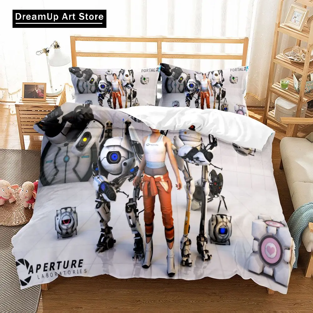 3D Print Fashion Portal Collection Game Bedding Set Boys Girls Twin Queen Full Size Duvet Cover Pillowcase Bed Adult Bedroom