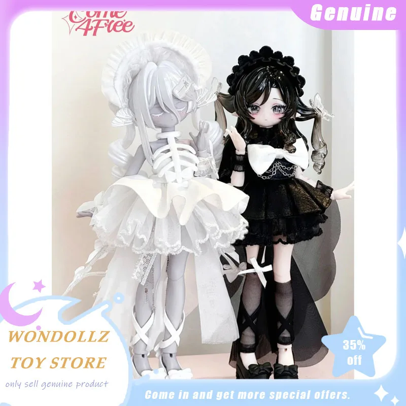 Véritable Come4free Minty V2 Ocean Gem série 1/8 Bjd boîte aveugle Kawaii poupée mobile figurine ornement Collection modèle cadeau
