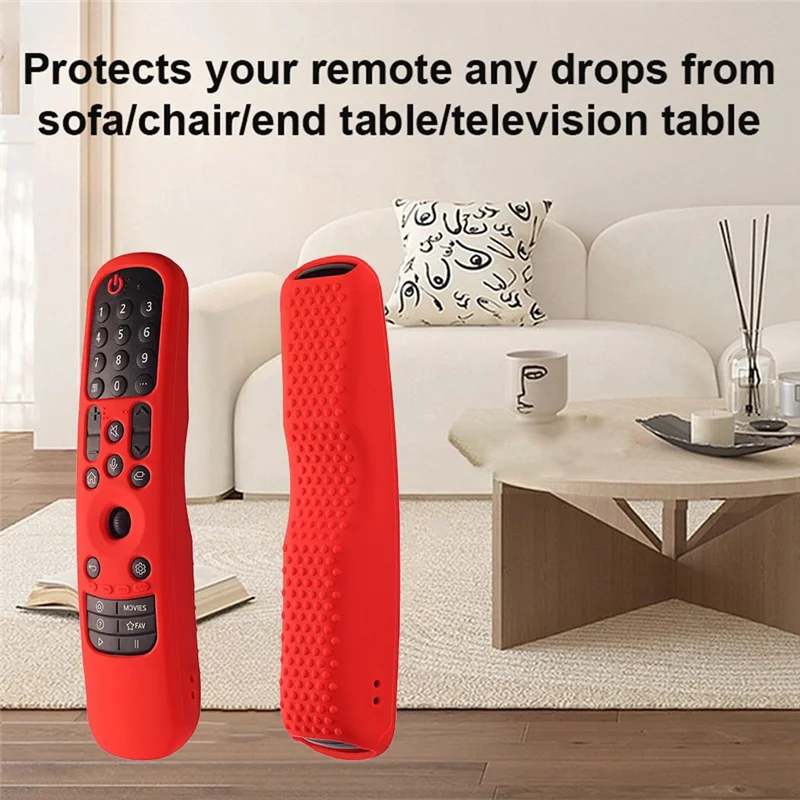 ABJF-funda remota de silicona de alta calidad para Smart TV An-MR21 MR22 funda protectora a prueba de golpes