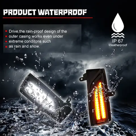 सुबारू क्रॉसस्ट्रेक फॉरेस्टर लिगेसी आउटबैक WRX STI इम्प्रेज़ा के लिए अनुक्रमिक एलईडी कार फ्रंट साइड मिरर सिग्नल लाइट ड्राइविंग लाइट 10 best sales 2015 डब्ल्यूआरएक्स - №7