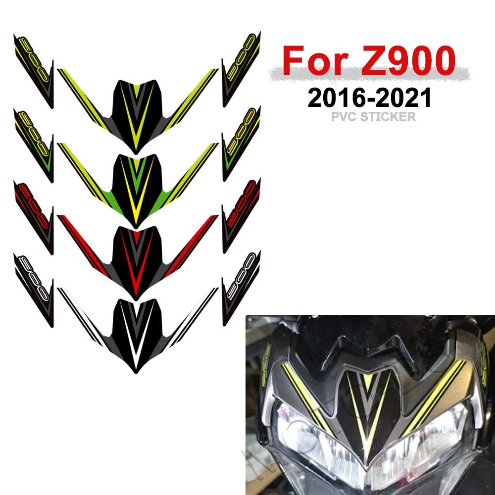 

For Z900 Z 900 2015 2016 2017 2018 2019 2020 2021 Motorcycle Decorate Front Fairing Fender Stickers PVC Decals