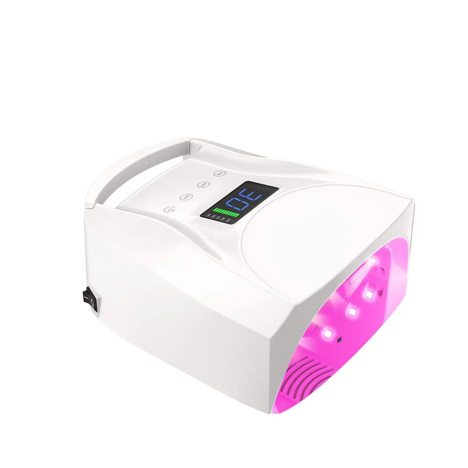

High Power Rechargeable Built-In Battery Nail Uv Led Wireless Gel Polish Dryer Equipment Pedicure Manicure Light Uv Lamp