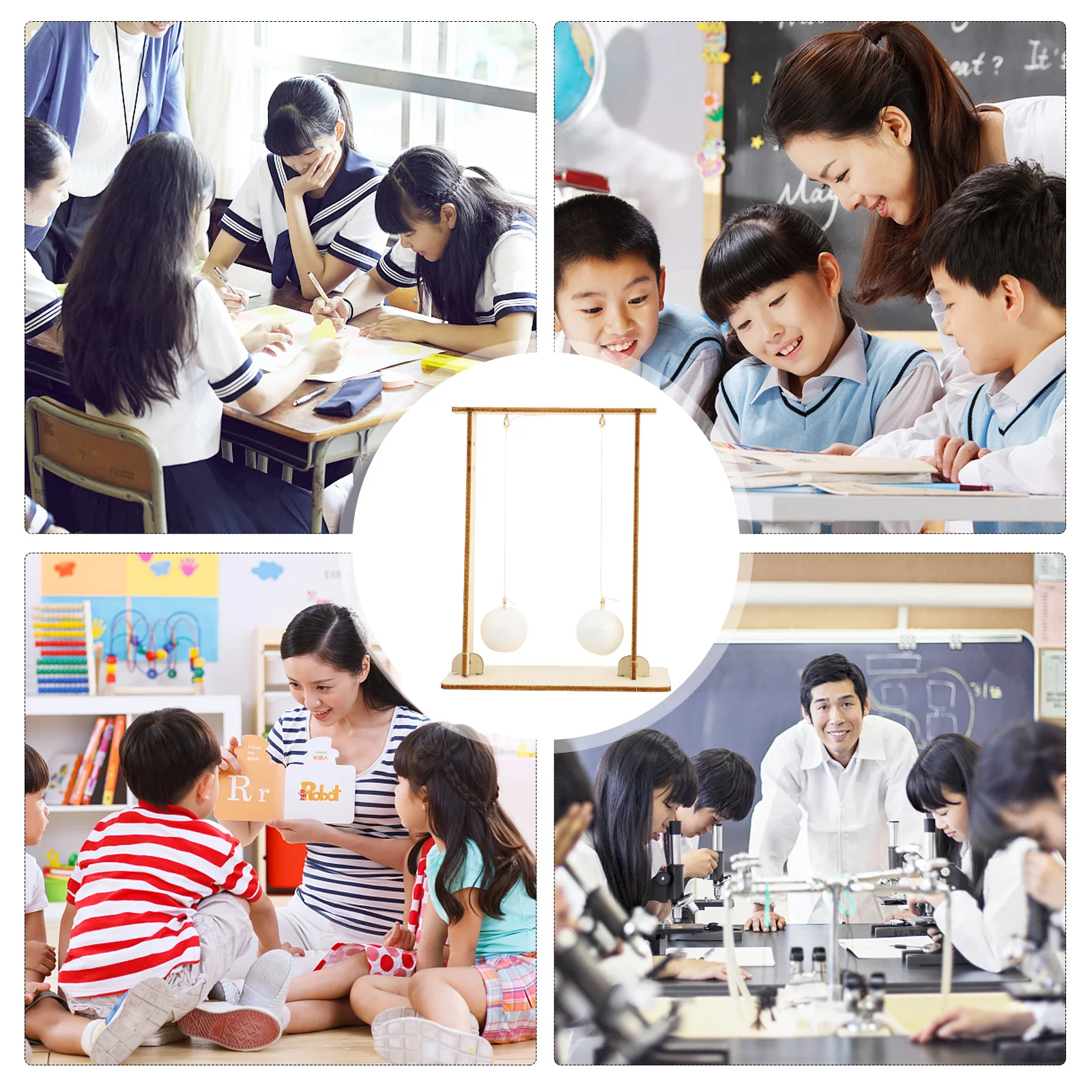 

2Pcs Physics Experiment Kit Floating Ball Tool Creative Fun Teaching Accessory for School Learning Physics Experiment Tool