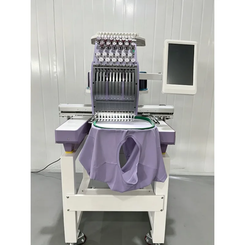 Automatic Clothing Embroidery Machine Multineedle Smartstitch Flat Single Head Computerized Embroidery Sewing Machine for Japan