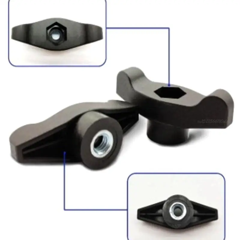 Parafusos grama grama 27rb T parafusos corrimão corrimão preto peças reposição