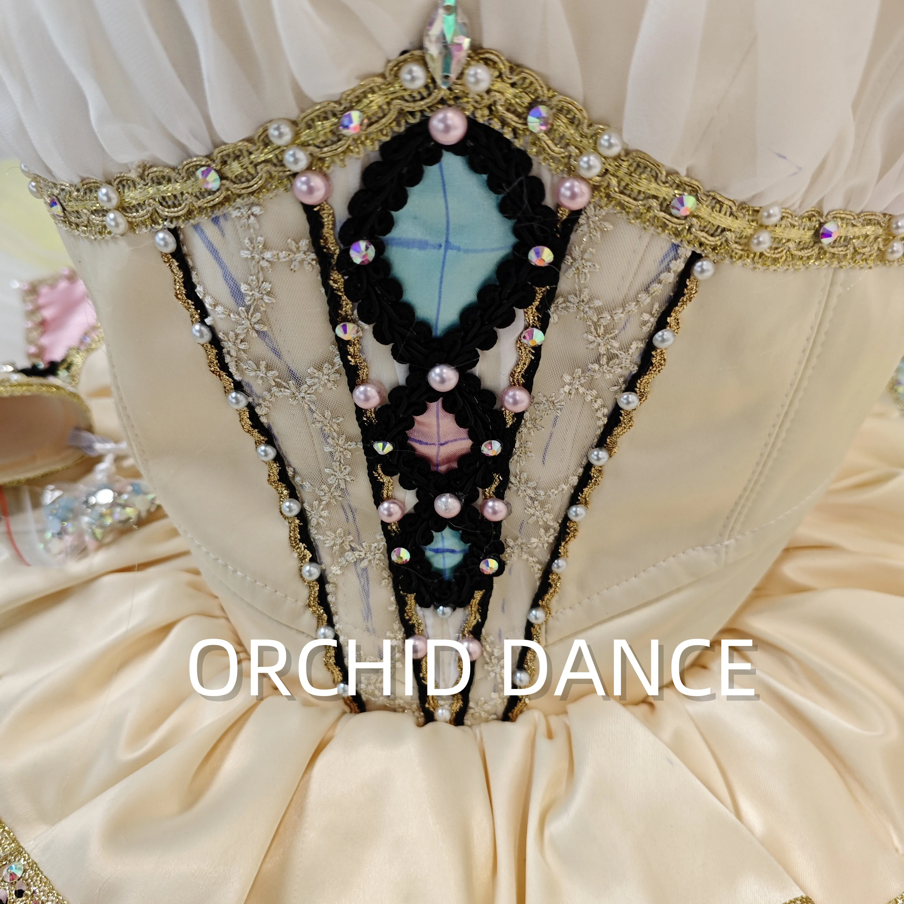 BT01597 vendita calda di alta qualità Design unico Bambini Ragazze Bambini Donne Abbigliamento da prestazione per adulti Costumi tutu di balletto giallo